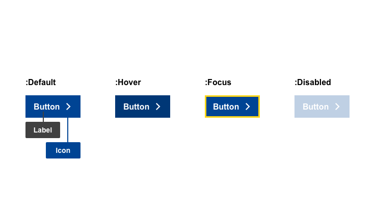 Anatomy of primary button